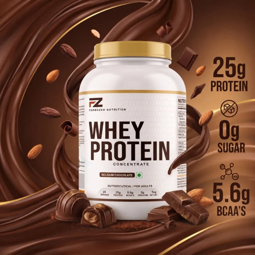 Formazen Nutrition Whey Protein Concentrate - Belgium Chocolate flavor