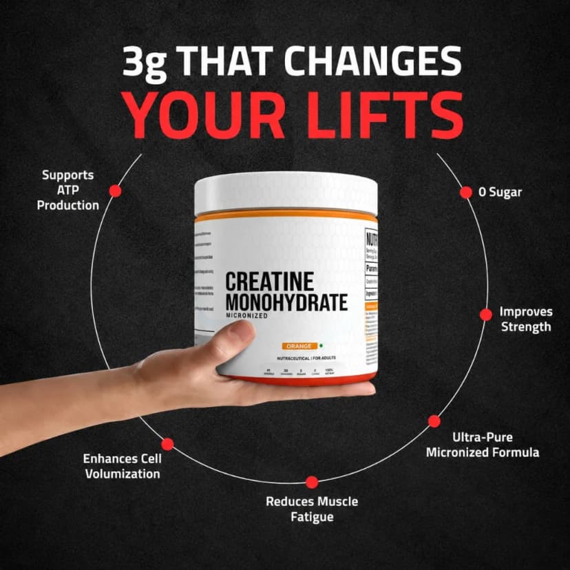Formazen Nutrition Creatine Monohydrate - Orange flavor