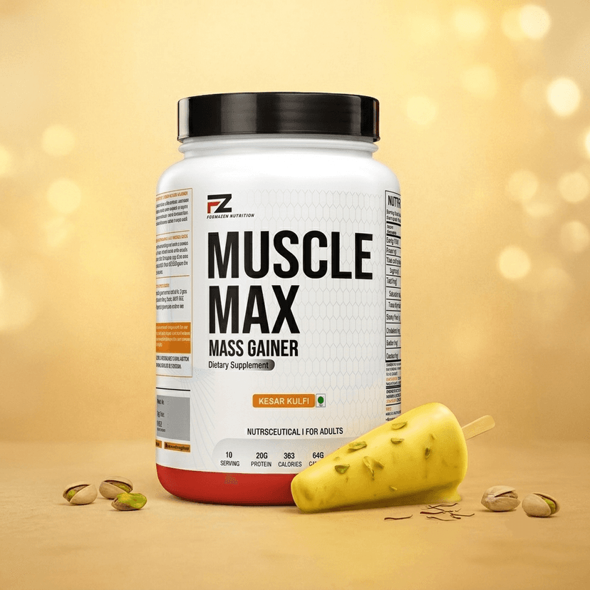 Formazen Nutrition Muscle Maxx Mass Gainer - Kesar Kulfi flavor