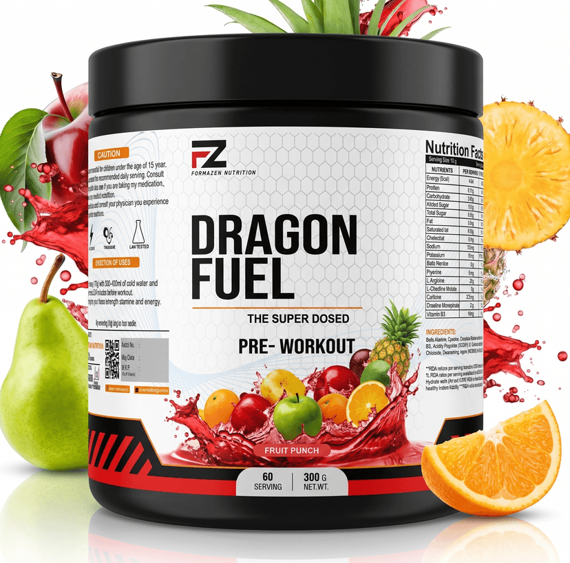 Formazen Nutrition Dragon Fuel Pre-Workout - Fruit Punch flavor