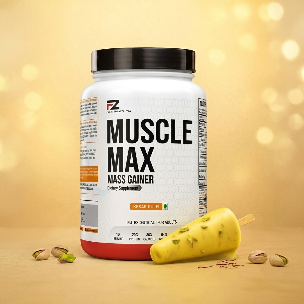 Formazen Nutrition Muscle Maxx Mass Gainer - Kesar Kulfi flavor